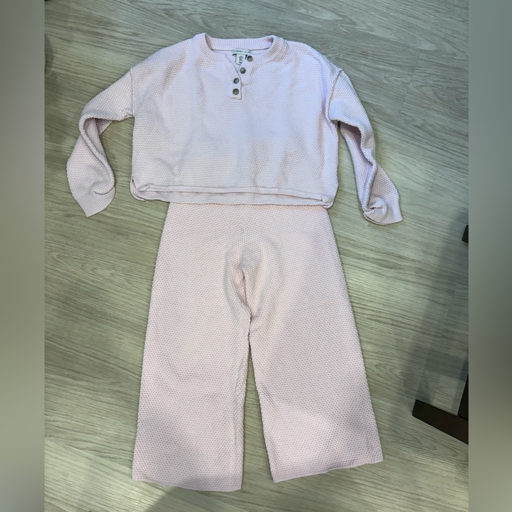 Matching knit set